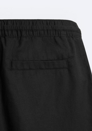 Lyocell jogger waist trousers