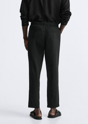 Lyocell jogger waist trousers