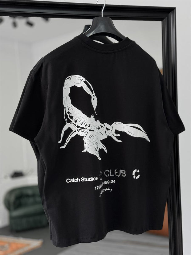 Scorpion Printed Oversize T-Shirt